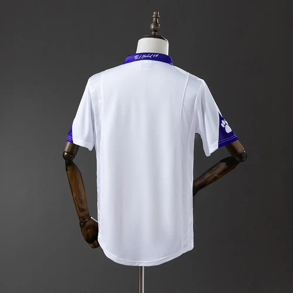 Camisa Retrô Real Madrid 1997-98 (Zidane/Raúl)