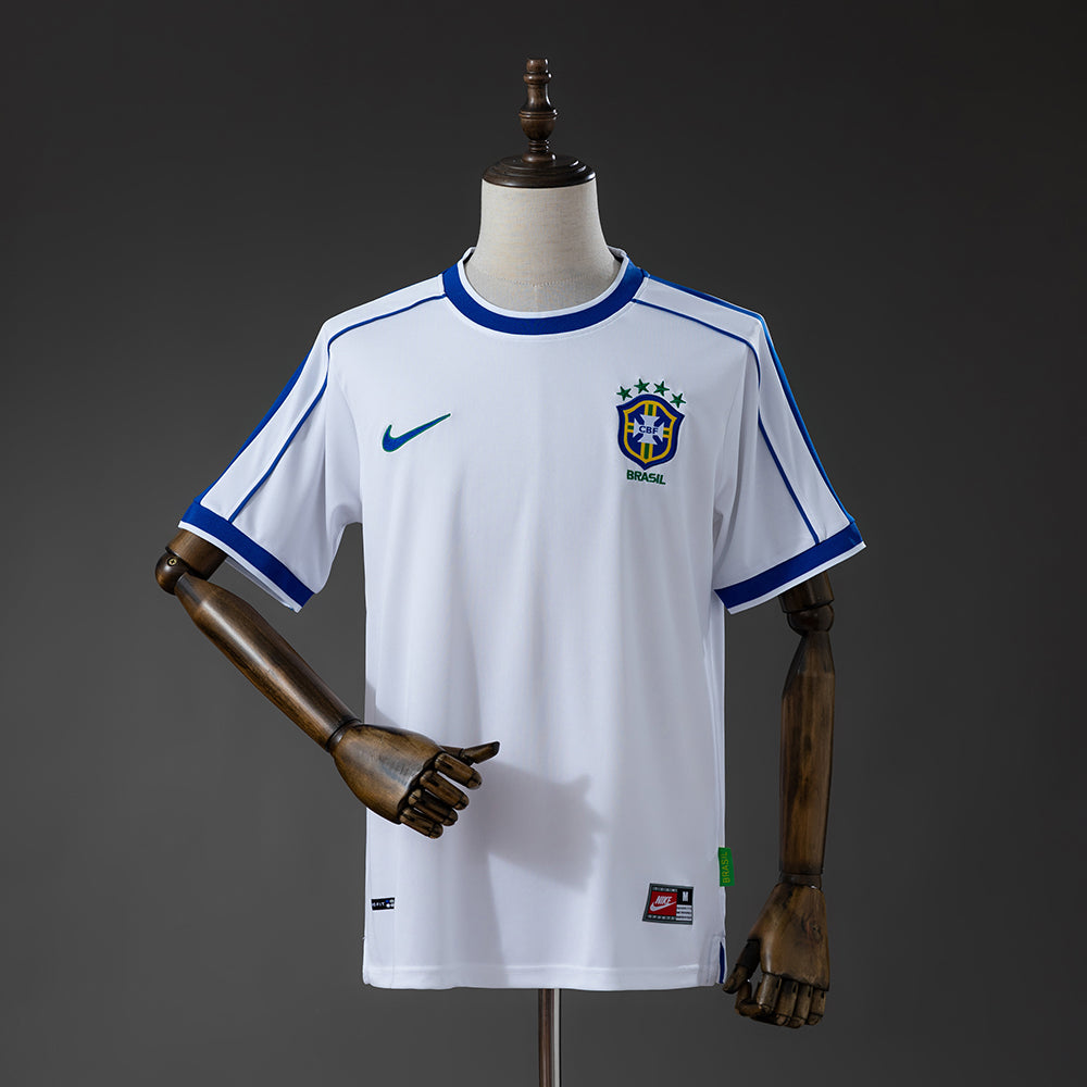 Camisa Retrô Brasil 1998 (Copa França) edição especial