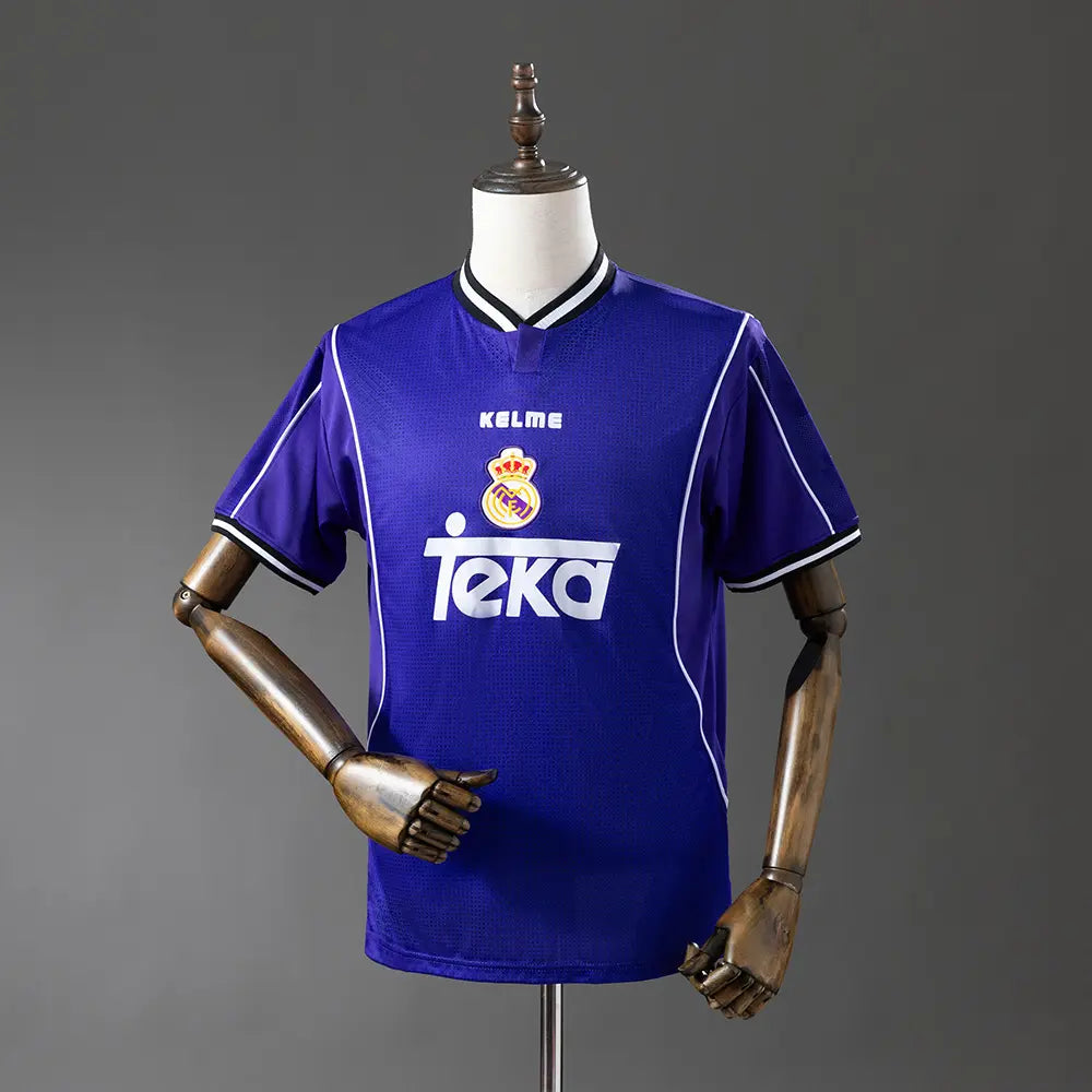 Camisa Retrô Real Madrid 1997-98 (Zidane/Raúl)