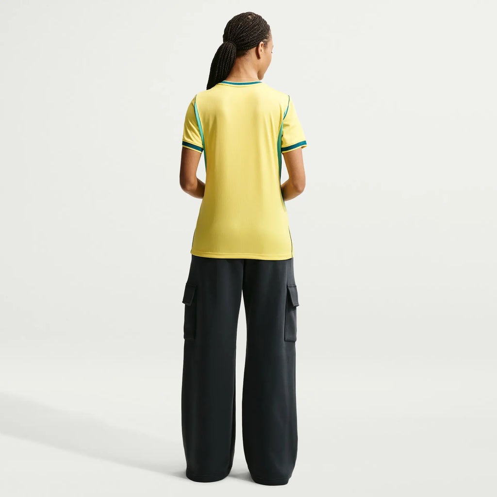 Camisa Feminina do Brasil Amarela Copa 2026 Modelo Torcedor