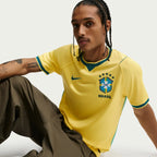 Camisa do Brasil Amarela Copa 2026 Modelo Torcedor