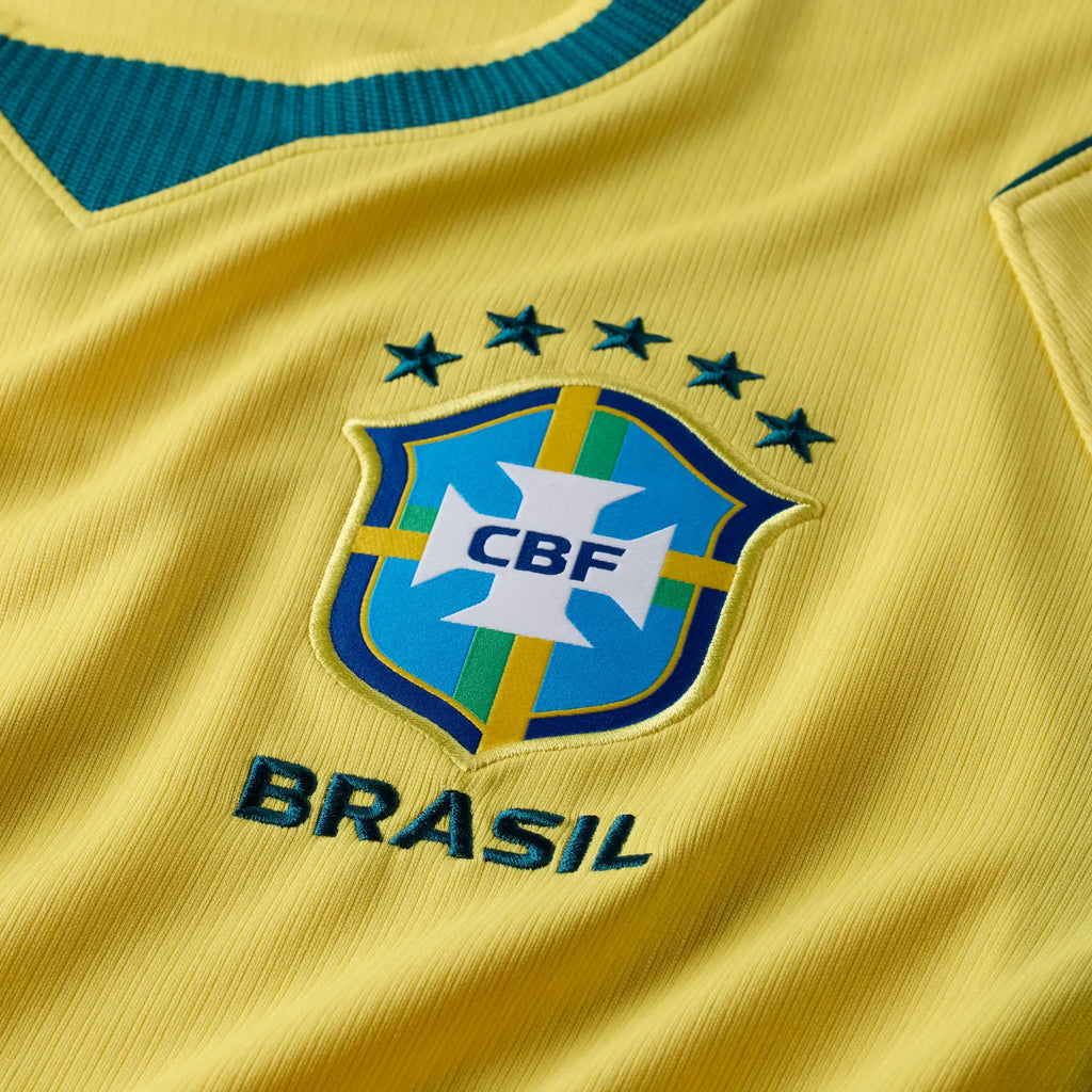 Camisa do Brasil Amarela Copa 2026 Modelo Torcedor