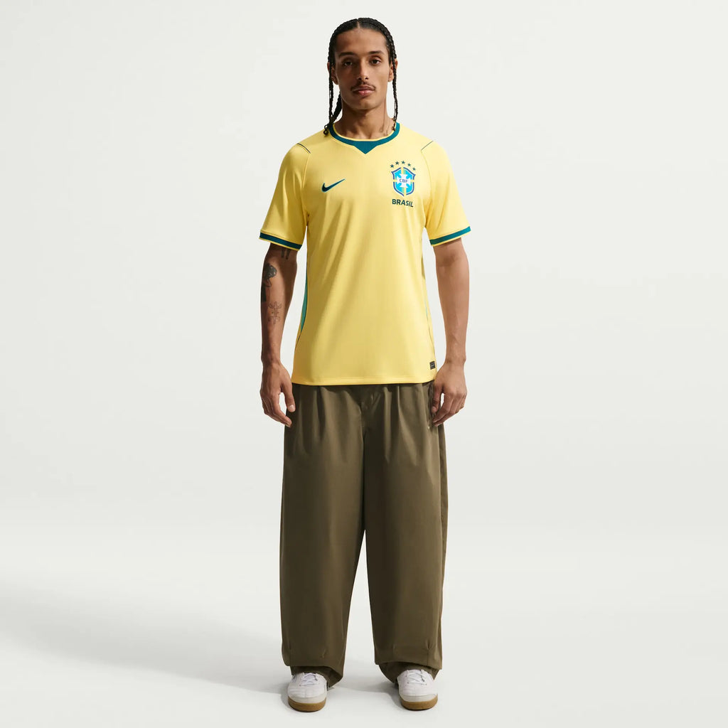 Camisa do Brasil Amarela Copa 2026 Modelo Torcedor
