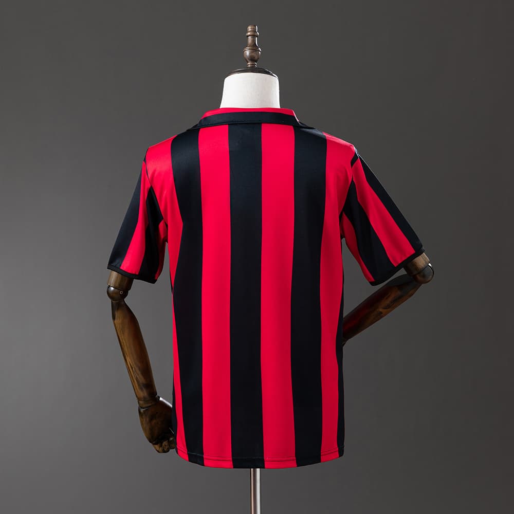 Camisa Retrô AC Milan 1989-90 (Gullit/Van Basten)