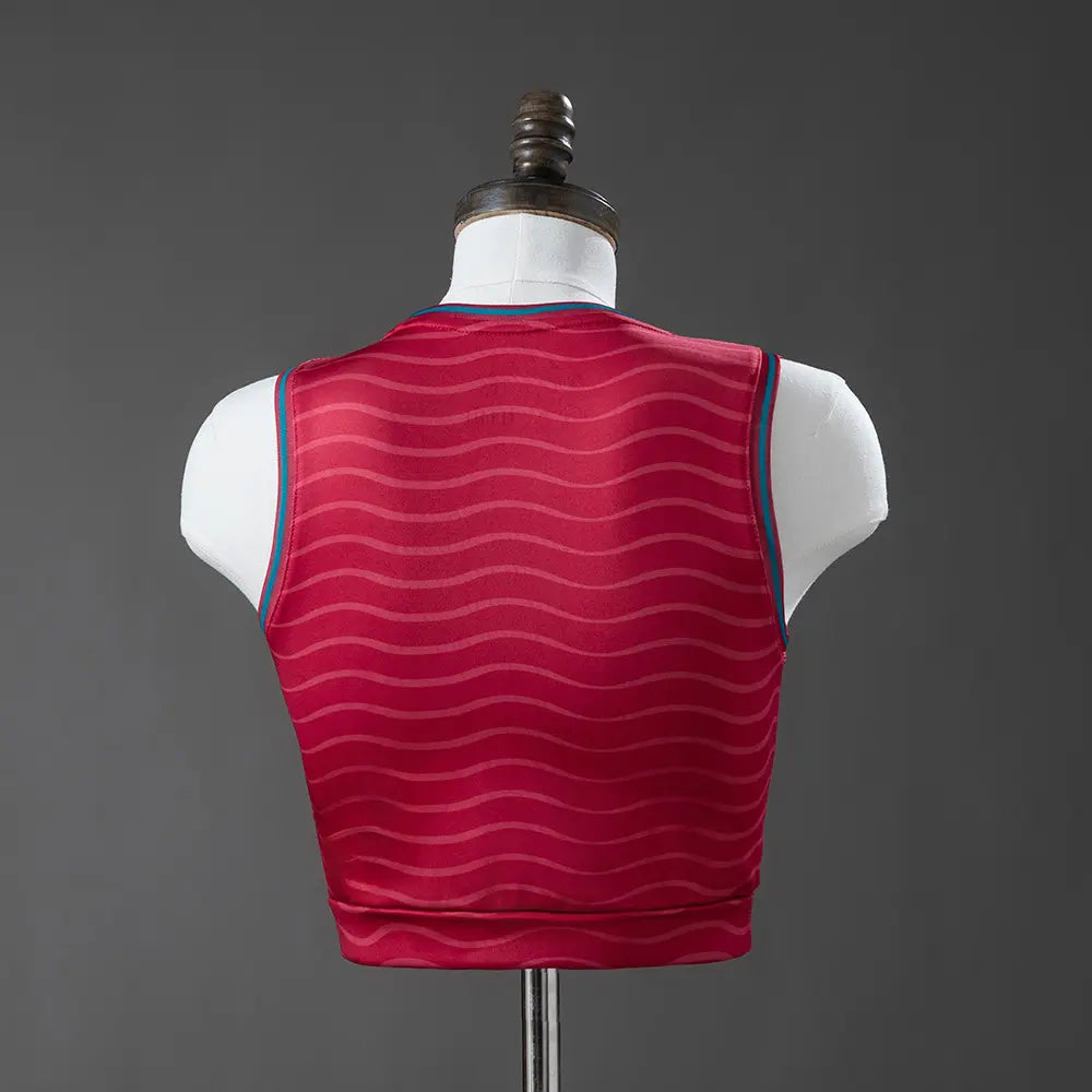 Camisa Feminina do  Portugal Cropped Home Copa 2026 Modelo Torcedor