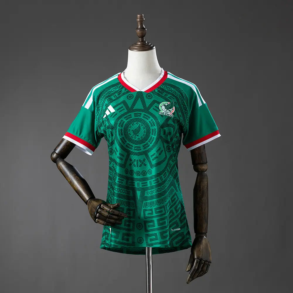 Camisa Feminina do México Copa 2026 Modelo Torcedora