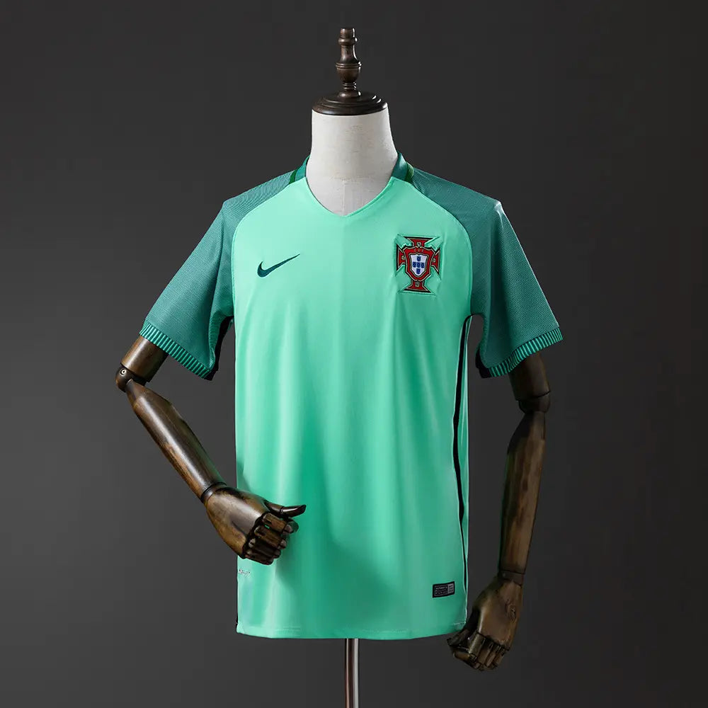 Camisa Retrô Portugal 2016 (Euro — Cristiano) Away