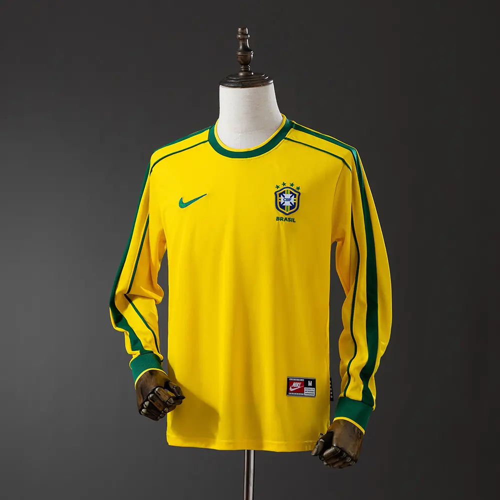 Camisa Retrô Brasil 1998 (Copa França) Home
