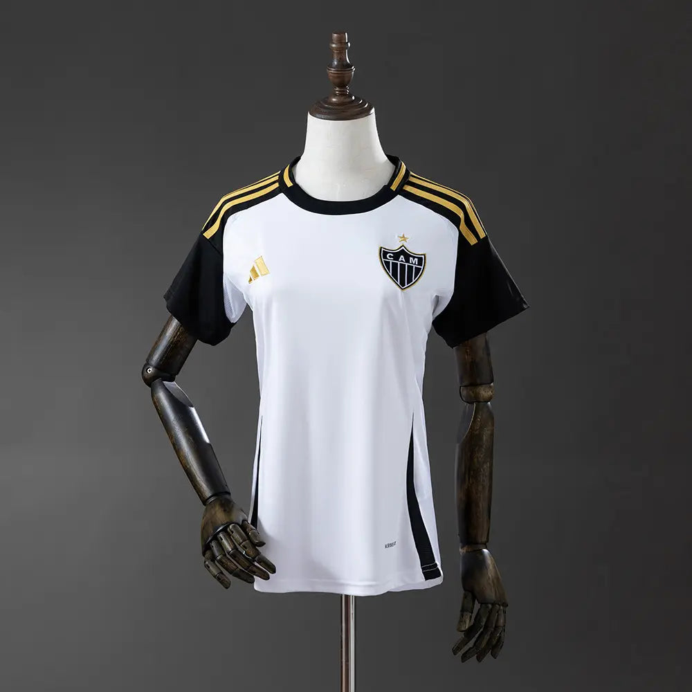 Camisa Feminina do Atlético Mineiro Away 2025/26 Modelo Torcedor