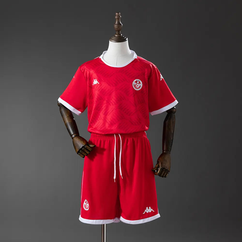 Conjunto Infantil Tunisia Copa 2026