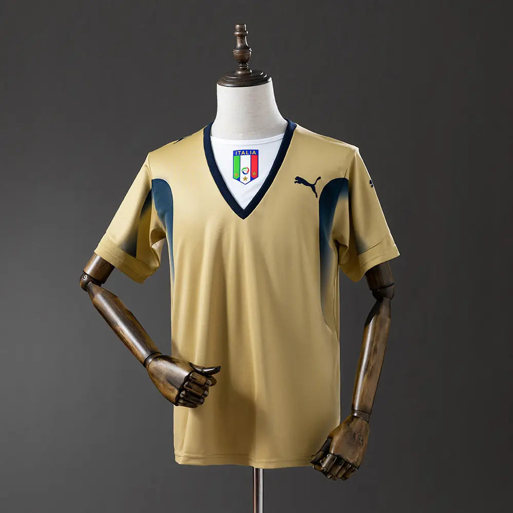 Camisa de Goleiro Retrô Itália 2006 (Copa Alemanha)
