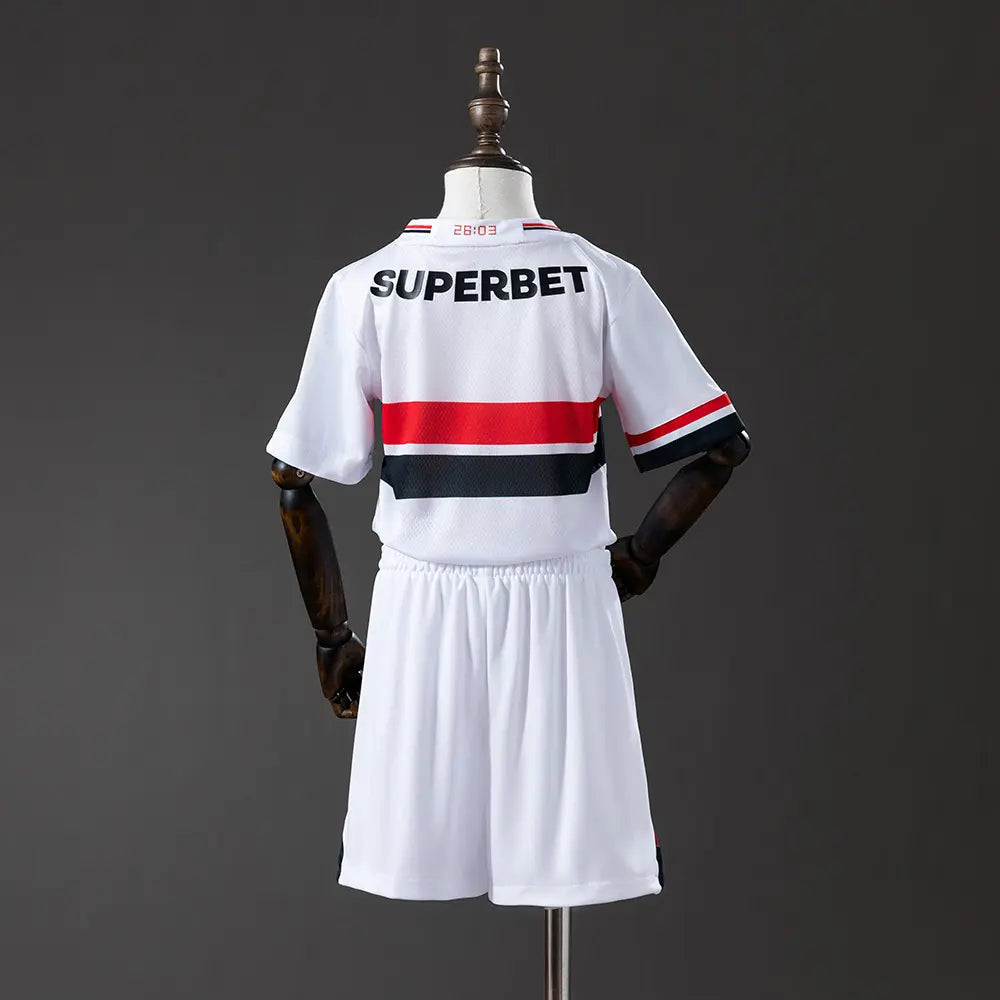 Conjunto Infantil do São Paulo Away 2025/26