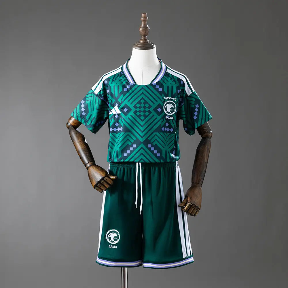 Conjunto Infantil Arábia Saudita Copa 2026