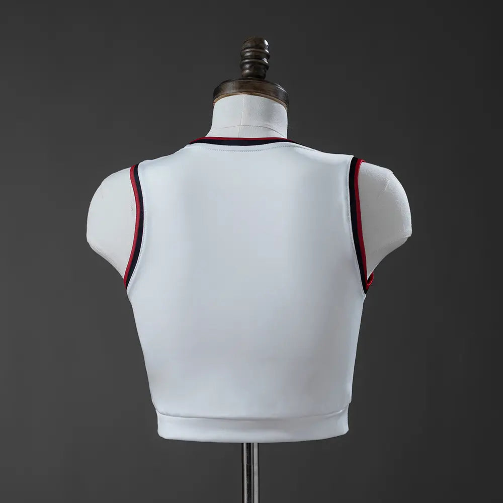 Camisa Feminina da Alemanha Cropped Copa 2026 Modelo Torcedora