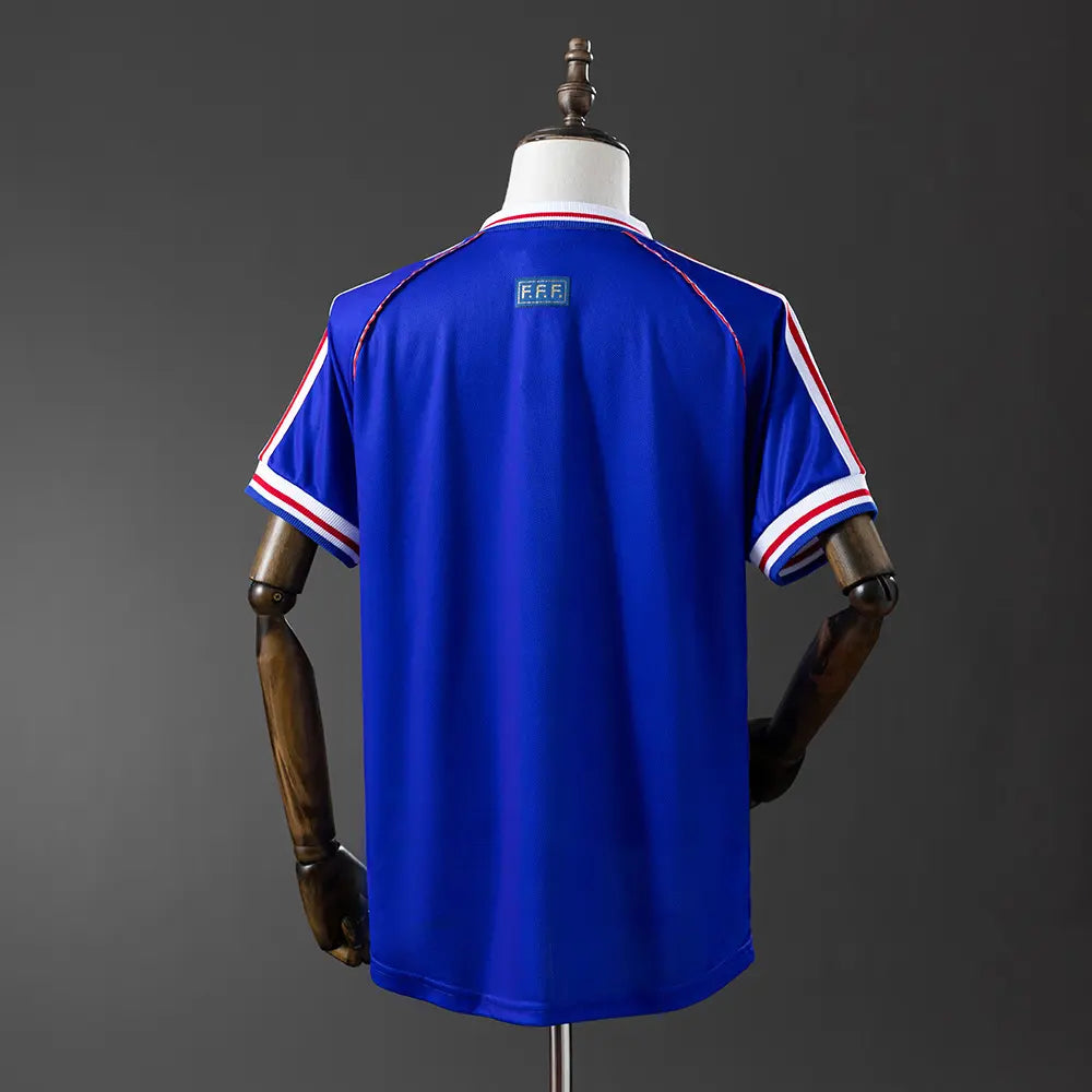 Camisa Retrô França 1998 (Copa França — Zidane)