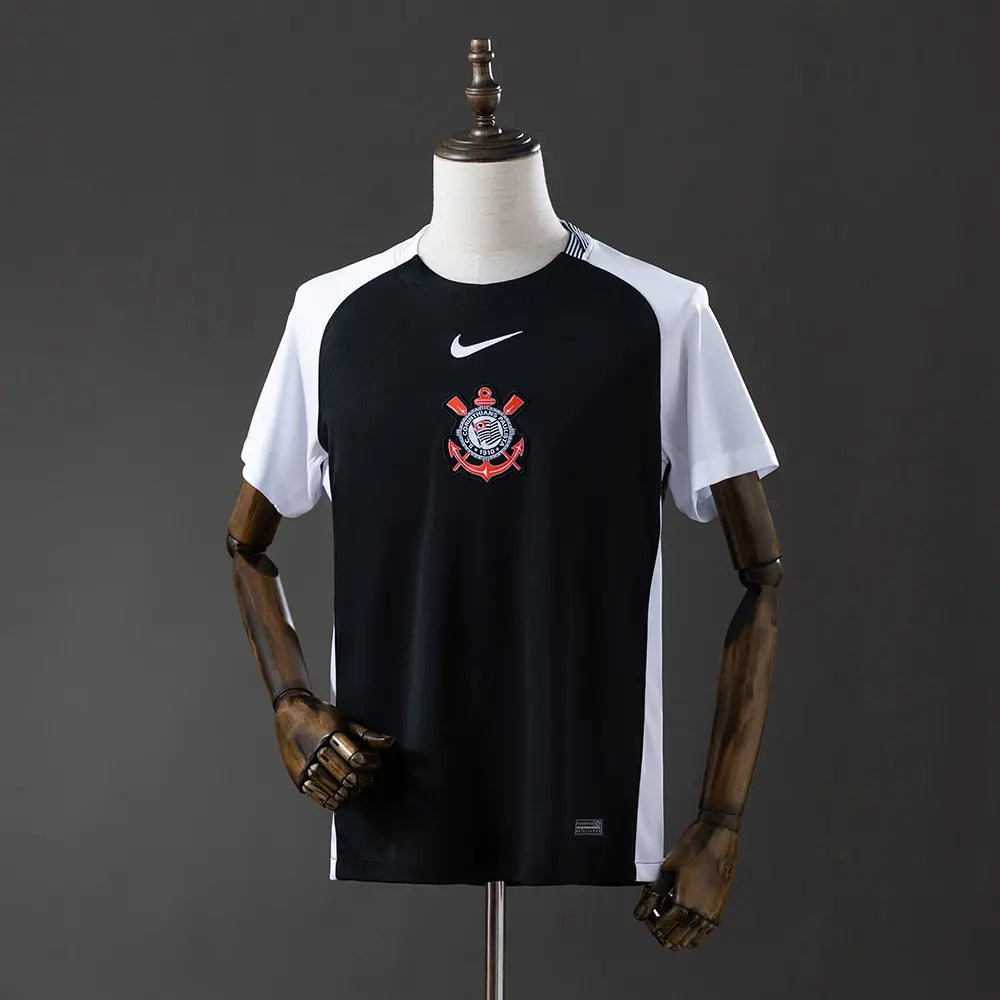 Camisa do Corinthians Home 2025/26 Modelo Torcedor