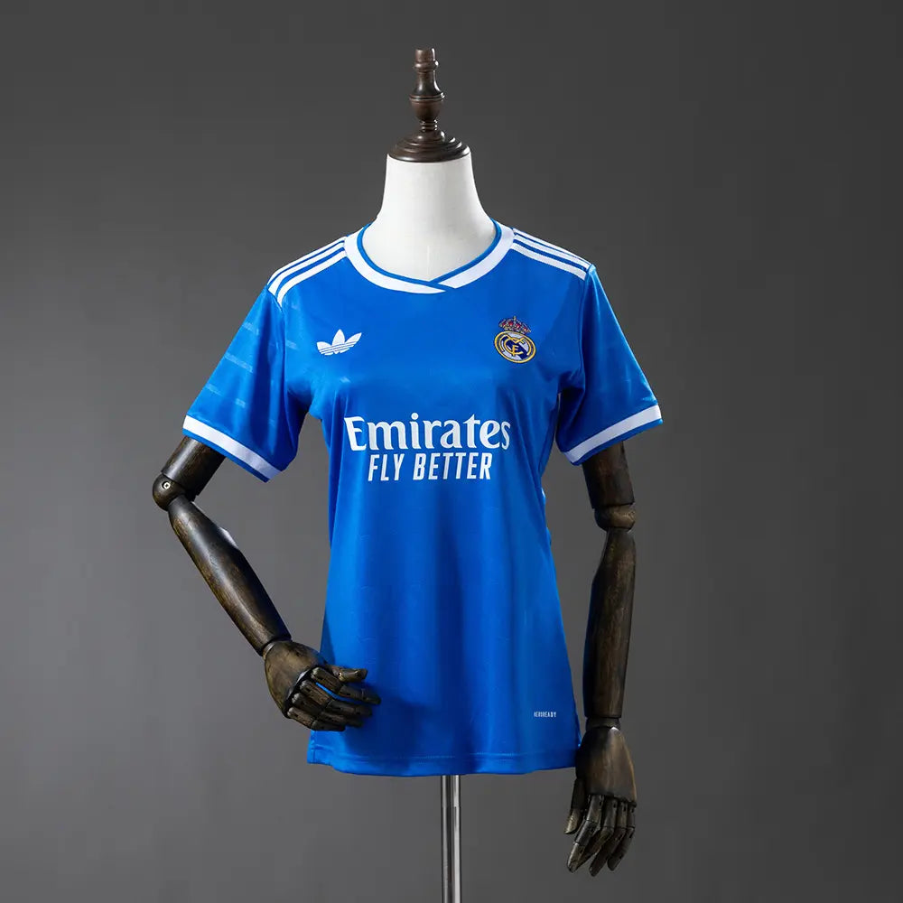 Camisa Feminina do Real Madrid 2025/26 Modelo Torcedor