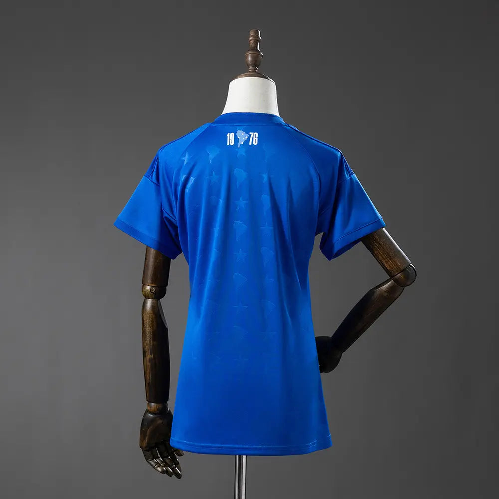 Camisa do Cruzeiro Feminino Home 2026/27 Modelo Torcedora