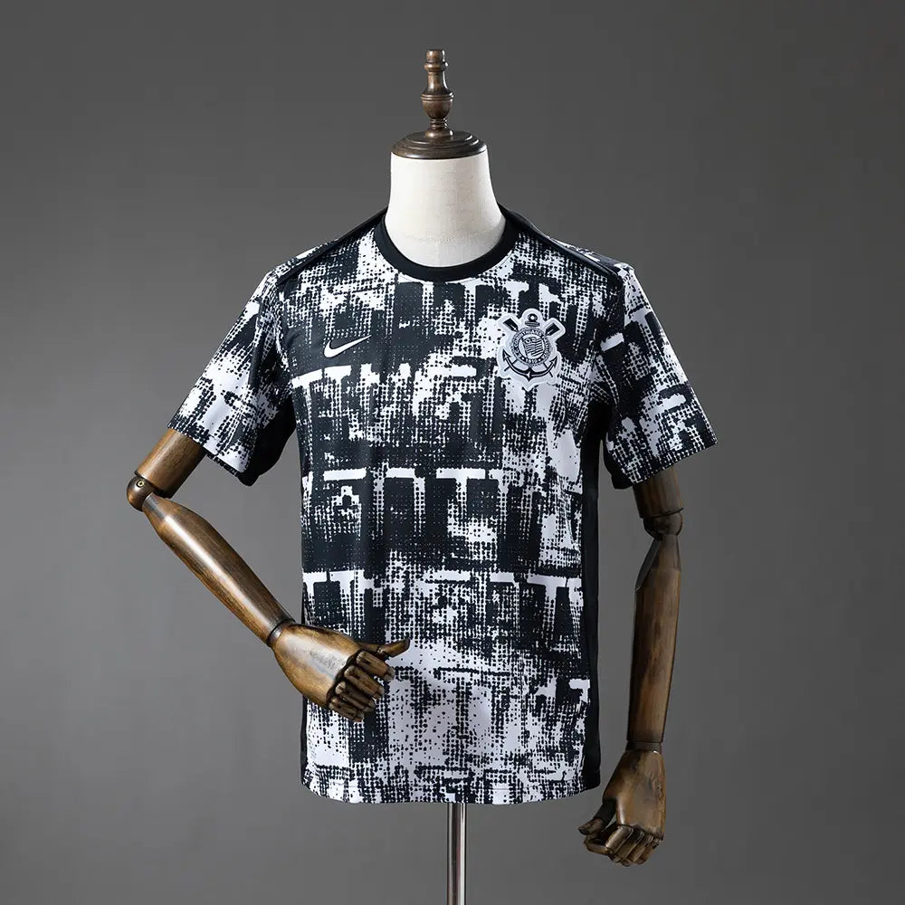 Camisa do Corinthians Pré Jogo 2026/27 Modelo Torcedor