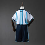 Conjunto Infantil da Argentina Copa 2026 Home