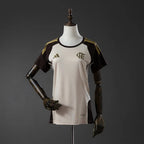Camisa de Treino Feminina do Flamengo Bege 2026/27 Modelo Torcedor