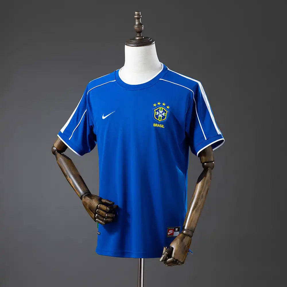 Camisa Retrô Brasil 1998 (Copa França) Away