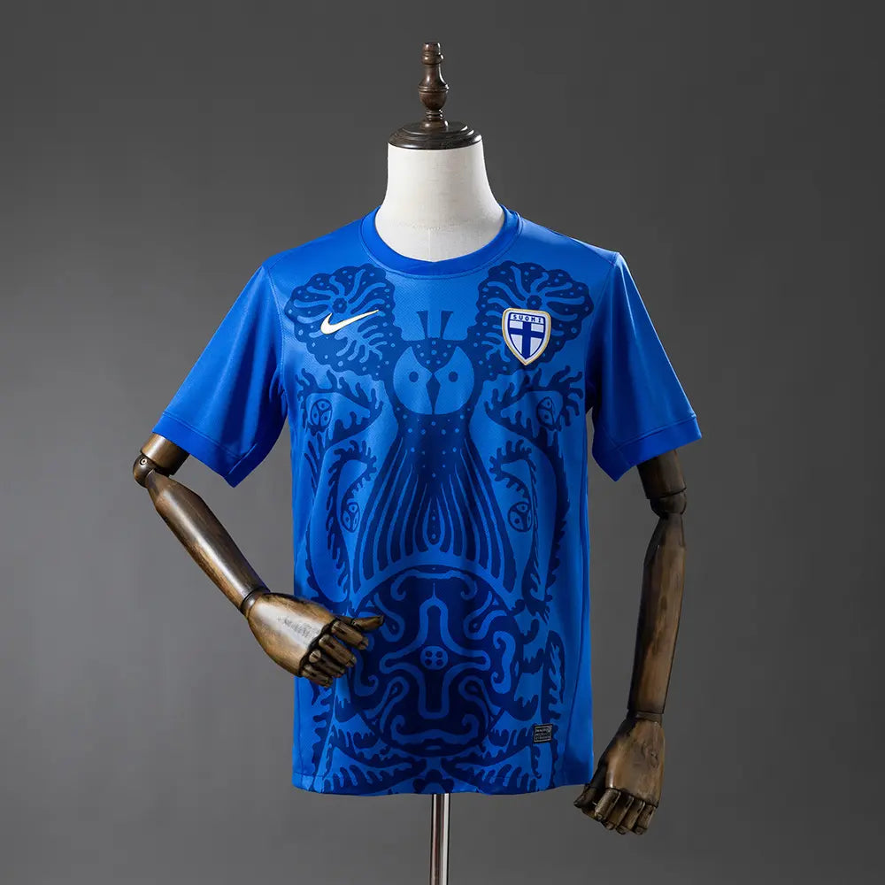 Camisa da Finlandia 2026 Modelo Torcedor