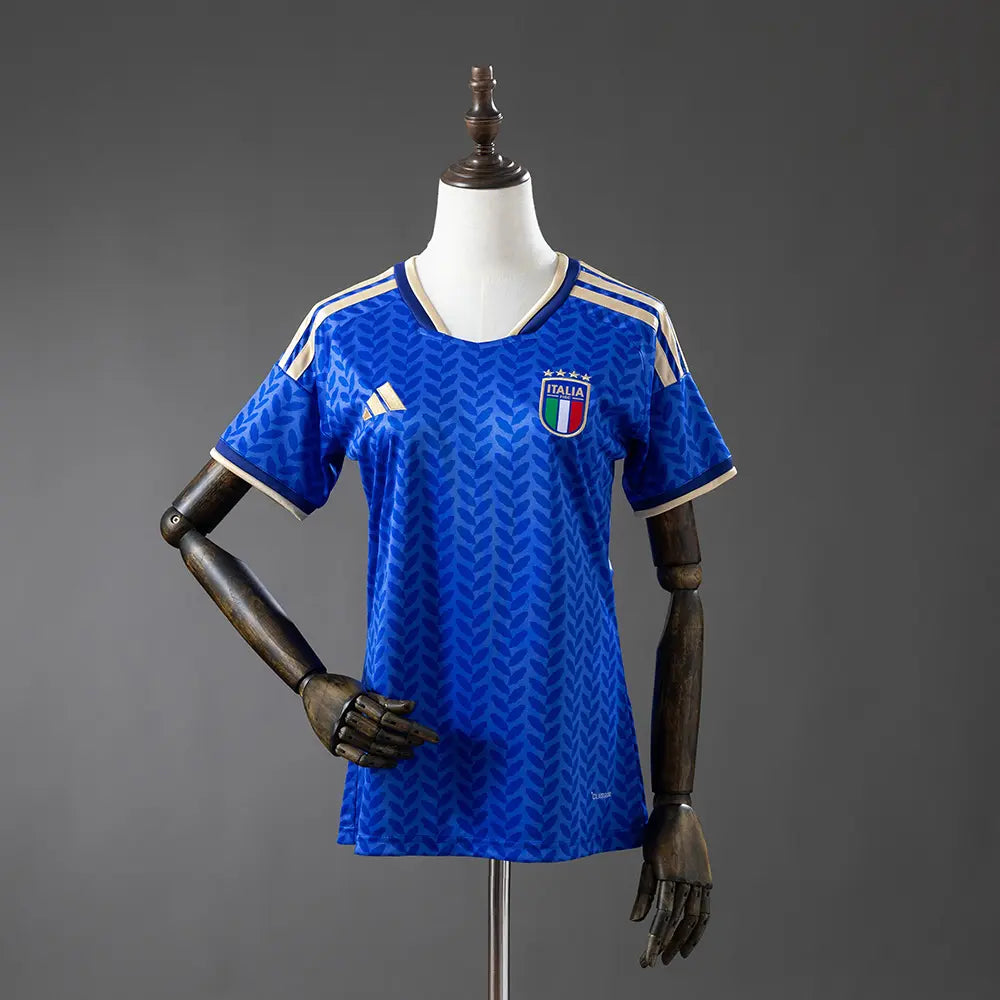 Camisa Feminina da Italia Copa 2026 Modelo Torcedor
