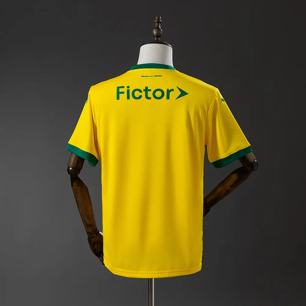 Camisa do Palmeiras Third Away Amarela 2025/26 Modelo Torcedor