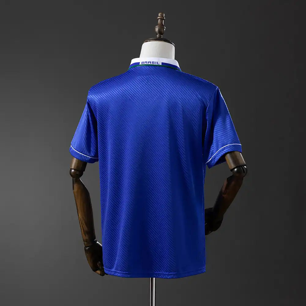 Camisa Retrô Brasil 1994 (Copa EUA — Romário/Bebeto) Away