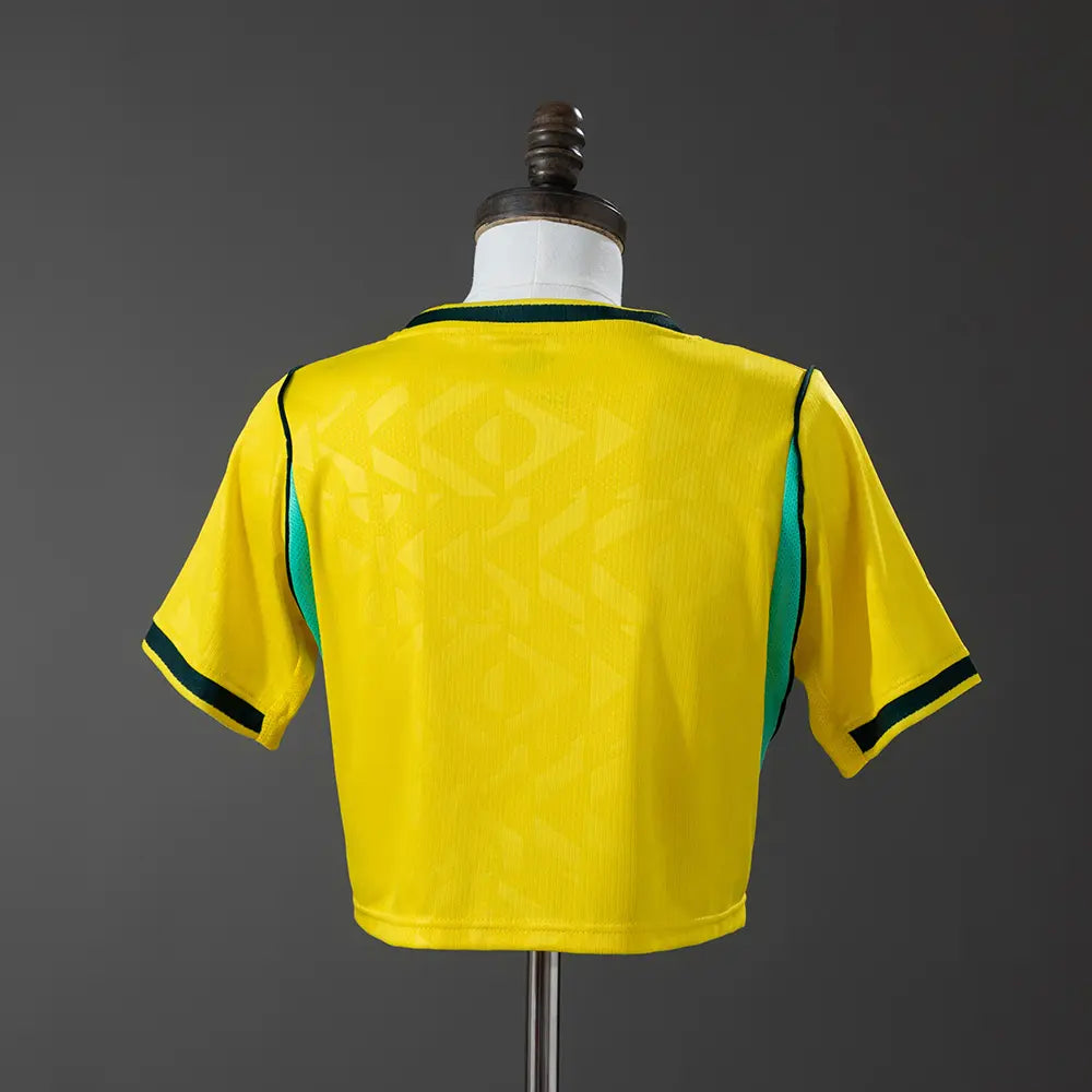 Camisa do Brasil Feminina Cropped Copa 2026