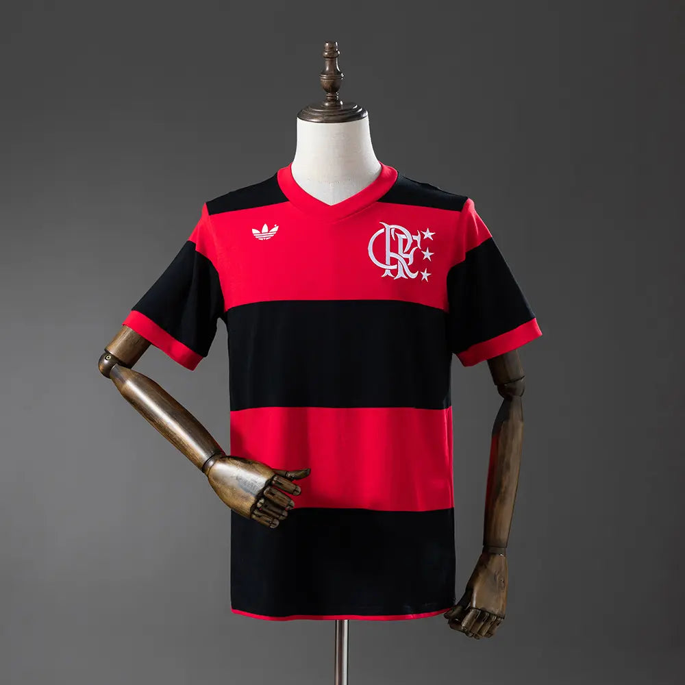 Camisa Retrô Flamengo 1981 (Zico — Campeão Libertadores)