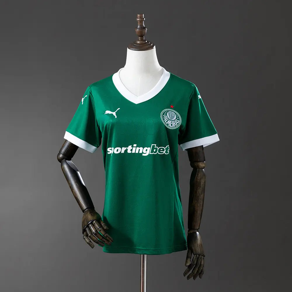 Camisa Feminina do Palmeiras 2025/26 Modelo Torcedor