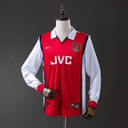 Camisa Retrô do Arsenal 1988/99 Home Manga Longa