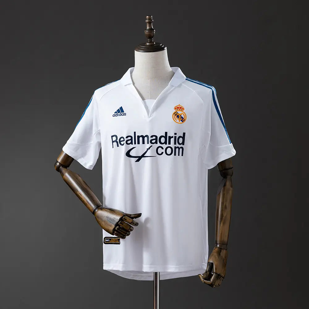 Camisa Retrô Real Madrid 2001-02 (Galácticos)