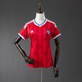 Camisa Feminina do Chile 2026 Modelo Torcedor