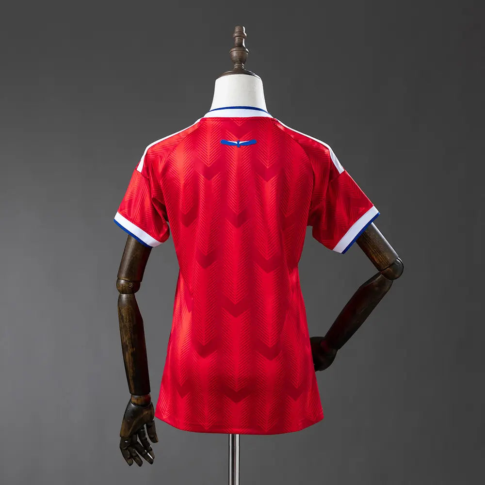 Camisa Feminina do Chile 2026 Modelo Torcedor