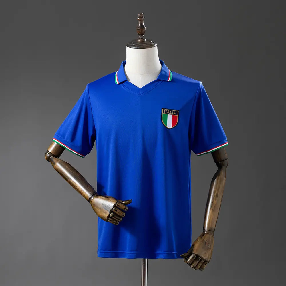 Camisa Retrô Itália 1982 (Copa Espanha — Rossi)