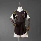 Conjunto Infantil de Treino Marrom do Flamengo 2026/27