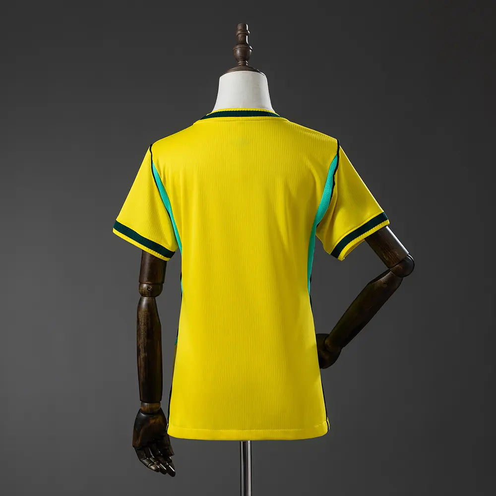 Camisa Feminina do Brasil Amarela Copa 2026 Modelo Torcedor