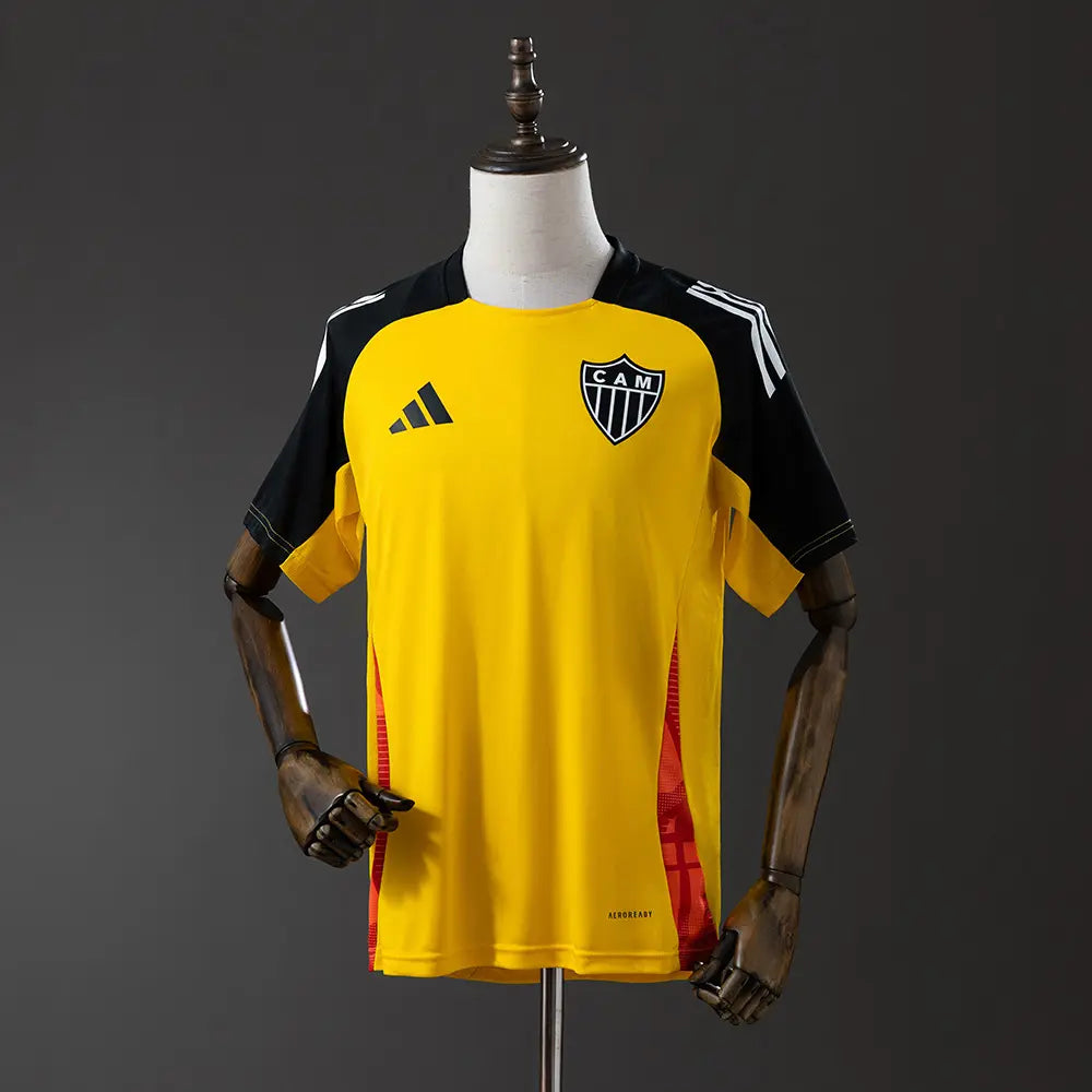 Camisa de Treino Amarela do Atlético Mineiro 2025/26 Modelo Torcedor